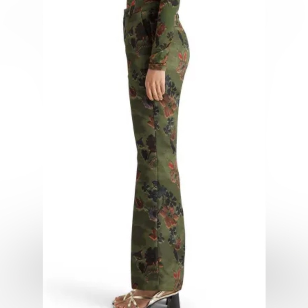 Scotch and Soda Trousers - Green Floral